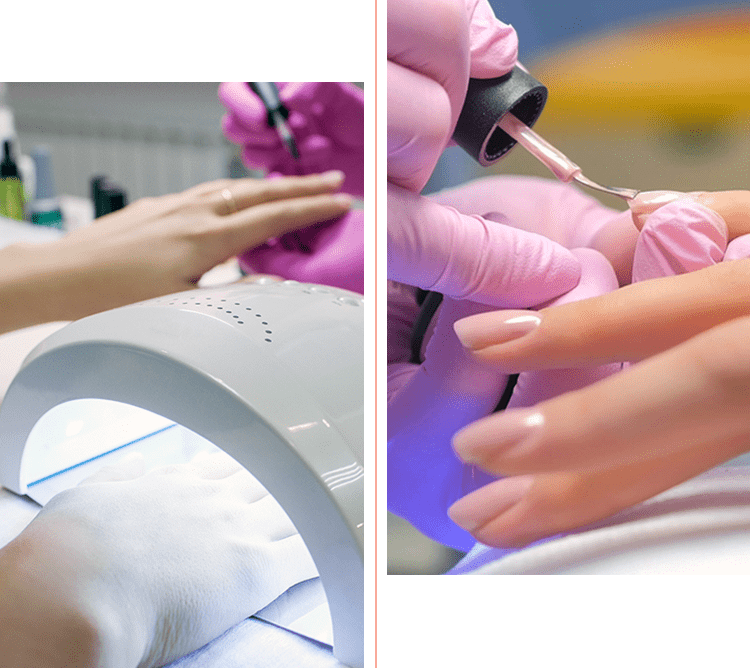 Smalto-gel semipermanente mani e piedi